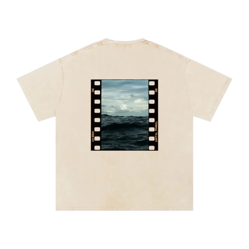 35mm Tee – Apricot, back